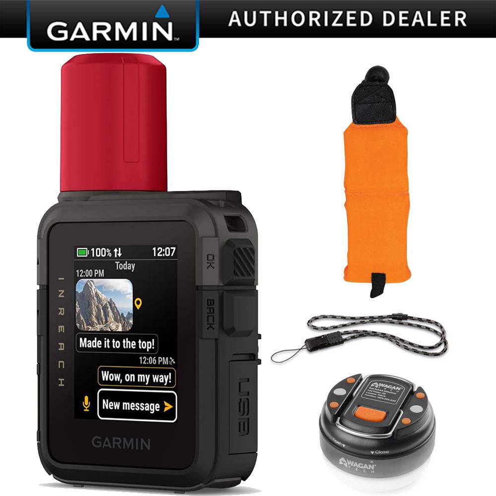 Garmin inReach Mini 3 Plus with Lanyard, Foam Wrist Strap & LED Lantern