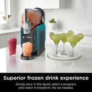 Ninja SLUSHi 88 oz. Frozen Drink & Slushie Machine Renewed with Party Tote Bag