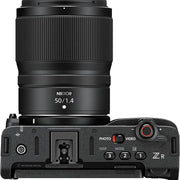 Nikon ZR Cinema Camera 6K Full-Frame + 50mm Content Creator Bundle