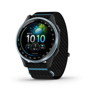 Garmin Approach J1 Cloud Blue Aluminum Bezel w/ Black/Azure Band +26 Month Protection