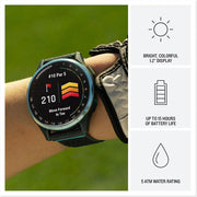 Garmin Approach J1 Cloud Blue Aluminum Bezel w/ Black/Azure Band +26 Month Protection
