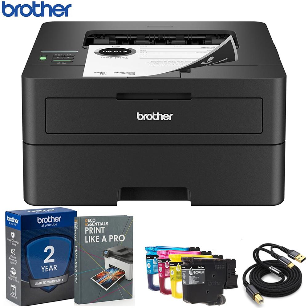 Brother Brother SOHO Laser Printer HLL2460DW w/ Print Like A Pro Bundle