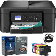 Brother Work Smart 1360 Wireless Color All-in-One Printer w/ Print Like A Pro Bundle