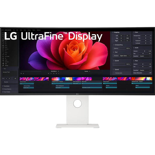 LG 40 UltraFine 5K2K WUHD 5120x2160 Curved Nano IPS Black Monitor | Open Box