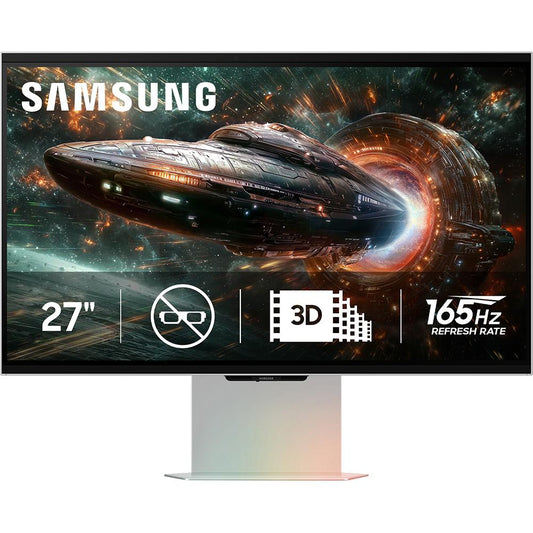Samsung Odyssey 3D G90XF 27 4K UHD 2160p 165Hz 1ms AMD FreeSync Gaming | Open Box