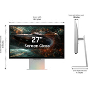 Samsung Odyssey 3D G90XF 27 4K UHD 2160p 165Hz 1ms AMD FreeSync Gaming | Open Box