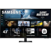Samsung 43 M7 Smart Monitor UHD with Smart TV Apps; Mobile Connectivity | Open Box