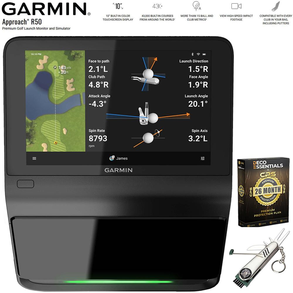 Garmin R50 Premium Golf Launch Monitor & Simulator with Warranty and Tool