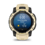 Garmin Instinct 3 - 45 mm Outdoor GPS Smartwatch, AMOLED, Citrine with Citrine Band