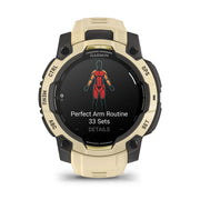 Garmin Instinct 3 - 45 mm Outdoor GPS Smartwatch, AMOLED, Citrine with Citrine Band