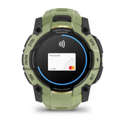 Garmin Instinct 3 - 50 mm Outdoor GPS Smartwatch, AMOLED, Fern Green w/ Fern Green Band