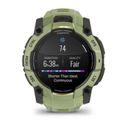 Garmin Instinct 3 - 50 mm Outdoor GPS Smartwatch, AMOLED, Fern Green w/ Fern Green Band