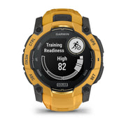 Garmin Instinct 3 - 50 mm Outdoor GPS Smartwatch, SOLAR, Sunburst w/ Sunburst/Gray Band
