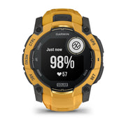 Garmin Instinct 3 - 50 mm Outdoor GPS Smartwatch, SOLAR, Sunburst w/ Sunburst/Gray Band