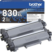 Brother High-Yield Toner Black Twin Pack (2-Pack x2) (3,000 Pages/Cartridge)