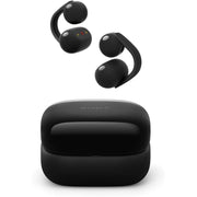 Sony LinkBuds Clip Open-Ear Truly Wireless Earbuds, Black + 1 YR Warranty Bundle