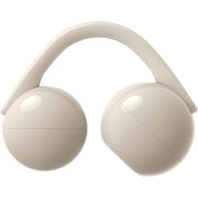 Sony LinkBuds Clip Open-Ear Truly Wireless Earbuds, Greige + 1 YR Warranty Bundle