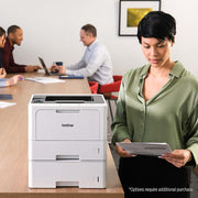 Brother Business Monochrome Laser Printer with Print Like A Pro Bundle