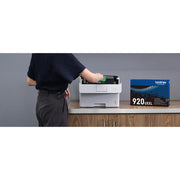 Brother Monochrome Laser Printer w/ Large Paper Capacity+Print Like A Pro Bundle