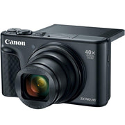 Canon PowerShot SX740 HS 20.3MP 4K Camera (Black) w/ 64GB Card + Camera Case