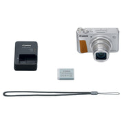 Canon PowerShot SX740 HS 20.3MP 4K Camera (Silver) w/ 64GB Card + Camera Case