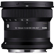 Sigma 10-18mm f/2.8 DC DN Contemporary Lens (Sony E-Mount) with Lexar 64GB Card