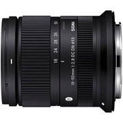 Sigma 18-50mm F2.8 DC DN C lens Canon RF Mount with Lexar 64GB Memory Card
