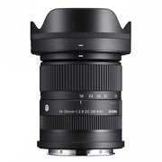 Sigma 18-50mm F2.8 DC DN C lens Canon RF Mount with Lexar 64GB Memory Card