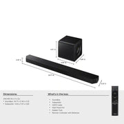 Samsung HWQ800H 5.1.2 ch. Q-series Dolby Atmos Soundbar System (2026)