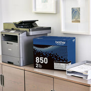 Brother High-Yield Toner Black (Twin Pack) with Tech Smart USA Printer Softwares