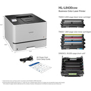 Brother Business Color Laser Printer with Wireless Networking