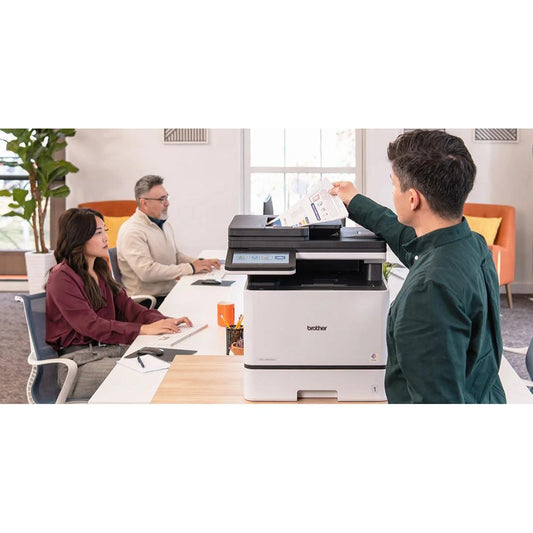 Brother Business Color Laser All-in-One Printer with Duplex Print, Scan
