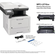 Brother Business Monochrome Laser All-in-One Printer with Duplex Print, Scan, Copy