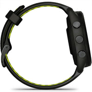 Garmin Forerunner 265S GPS Smartwatch, Black/Amp Yellow w/ Accessories Bundle