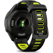 Garmin Forerunner 265S GPS Smartwatch, Black/Amp Yellow w/ Accessories Bundle