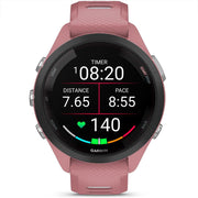 Garmin Forerunner 265S GPS Smartwatch, Light Pink/Whitestone w/ Accessories Bundle