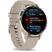 Garmin Venu 3S Health Fitness GPS Smartwatch (41mm) w/ Accessories Bundle