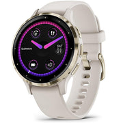 Garmin Venu 3S Health Fitness GPS Smartwatch (41mm) w/ Accessories Bundle