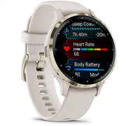 Garmin Venu 3S Health Fitness GPS Smartwatch (41mm) w/ Accessories Bundle