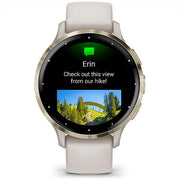 Garmin Venu 3S Health Fitness GPS Smartwatch (41mm) w/ Accessories Bundle
