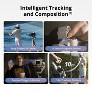 DJI RS 4 Mini, Gimbal Stabilizer for Camera, Intelligent Tracking (Renewed)