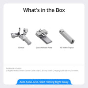 DJI RS 4 Mini, Gimbal Stabilizer for Camera, Intelligent Tracking (Renewed)