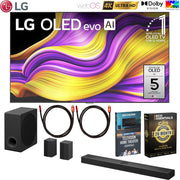 LG 77" G5 Series OLED 4K Smart webOS TV 2025 with LG Soundbar & Warranty Bundle