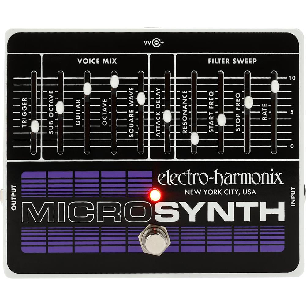 Electro-Harmonix Micro Synth Analog Guitar Synth Pedal