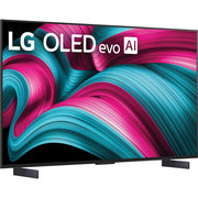 LG 42 Inch Class C5 Series OLED Smart webOS TV 2025 + 26 Month Protection Bundle