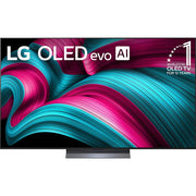 LG 65" C5 Series OLED evo 4K UHD Smart webOS TV (2025) w/ 1 YR Warranty Bundle