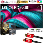 LG 77" C5 Series OLED evo 4K UHD Smart webOS TV (2025) w/ 1 YR Warranty Bundle