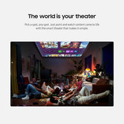 Samsung The Freestyle Projector 2nd Gen w/Gaming Hub +Battery Base + 2YR Warranty Bundle