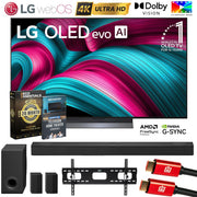 LG 55" C5 OLED evo 4K UHD TV (2025) w/ S80TR Soundbar + 26 Month Protection Bundle