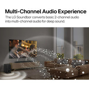 LG 9.1.5 Ch Soundbar with Rear Speakers and Subwoofer + 26 Months Protection Bundle